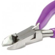 Beadsmith Mini Seitenschneider Zange  - Violett